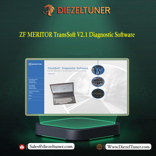 ZF MERITOR TransSoft V2.1 Diagnostic Software+kg - Diezeltuner Shop 