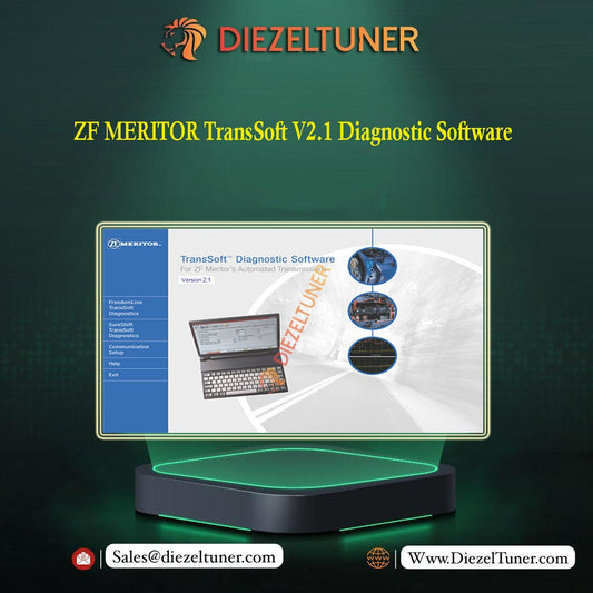 ZF MERITOR TransSoft V2.1 Diagnostic Software+kg - Diezeltuner Shop 