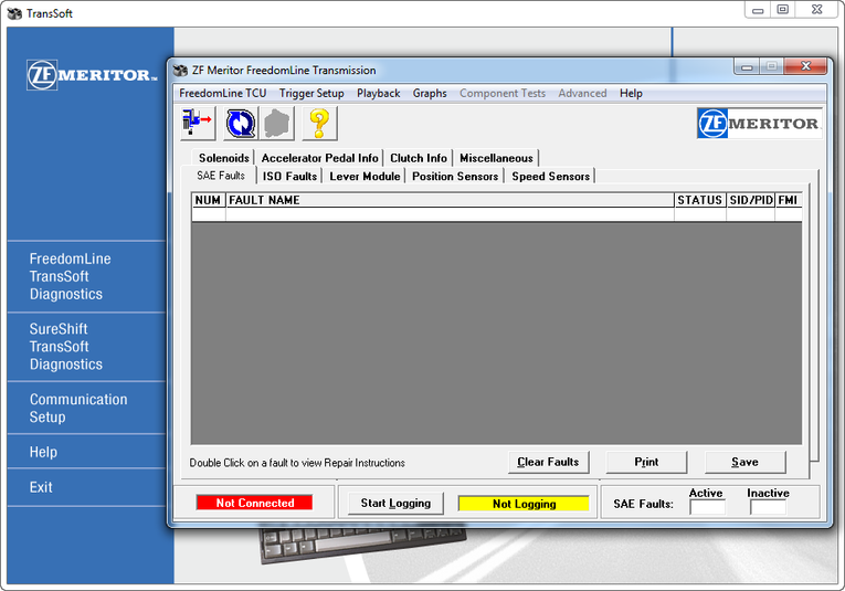 ZF MERITOR TransSoft V2.1 Diagnostic Software+kg - Diezeltuner Shop 