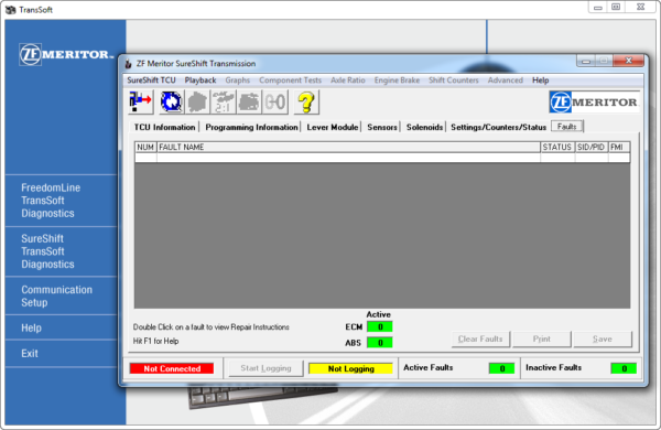 ZF MERITOR TransSoft V2.1 Diagnostic Software+kg - Diezeltuner Shop 