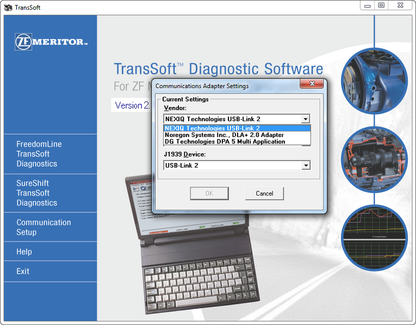 ZF MERITOR TransSoft V2.1 Diagnostic Software+kg - Diezeltuner Shop 