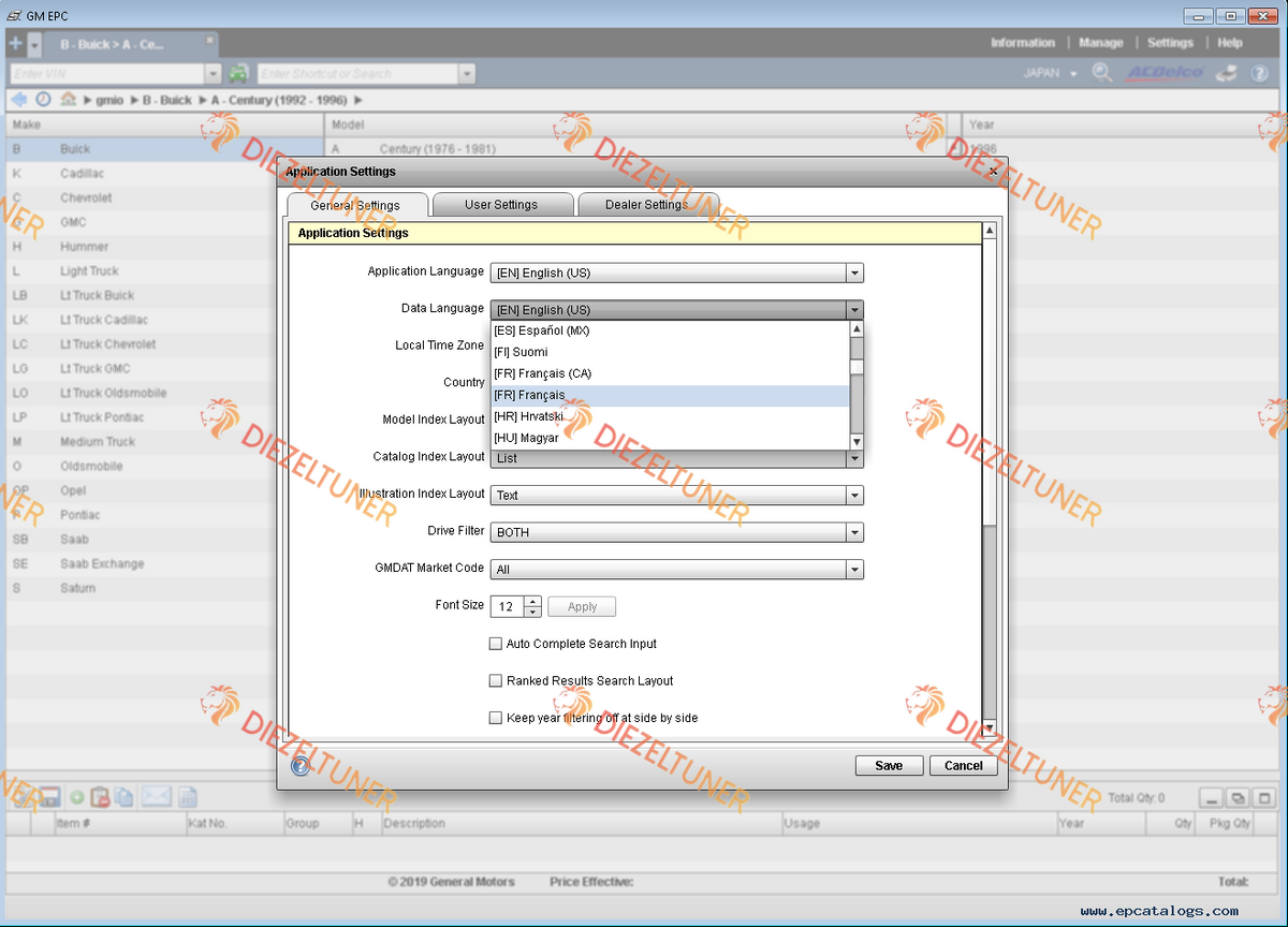 GMIO EPC 06.2025 – General Motors Electronic Parts Catalog