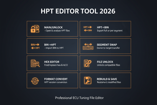 HPT Editor Tool 2026 – All Functions