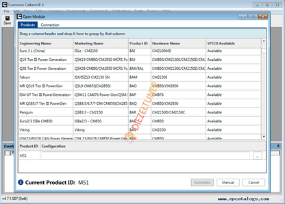 Commins CaIterm v5.16 – Engine Calibration Software