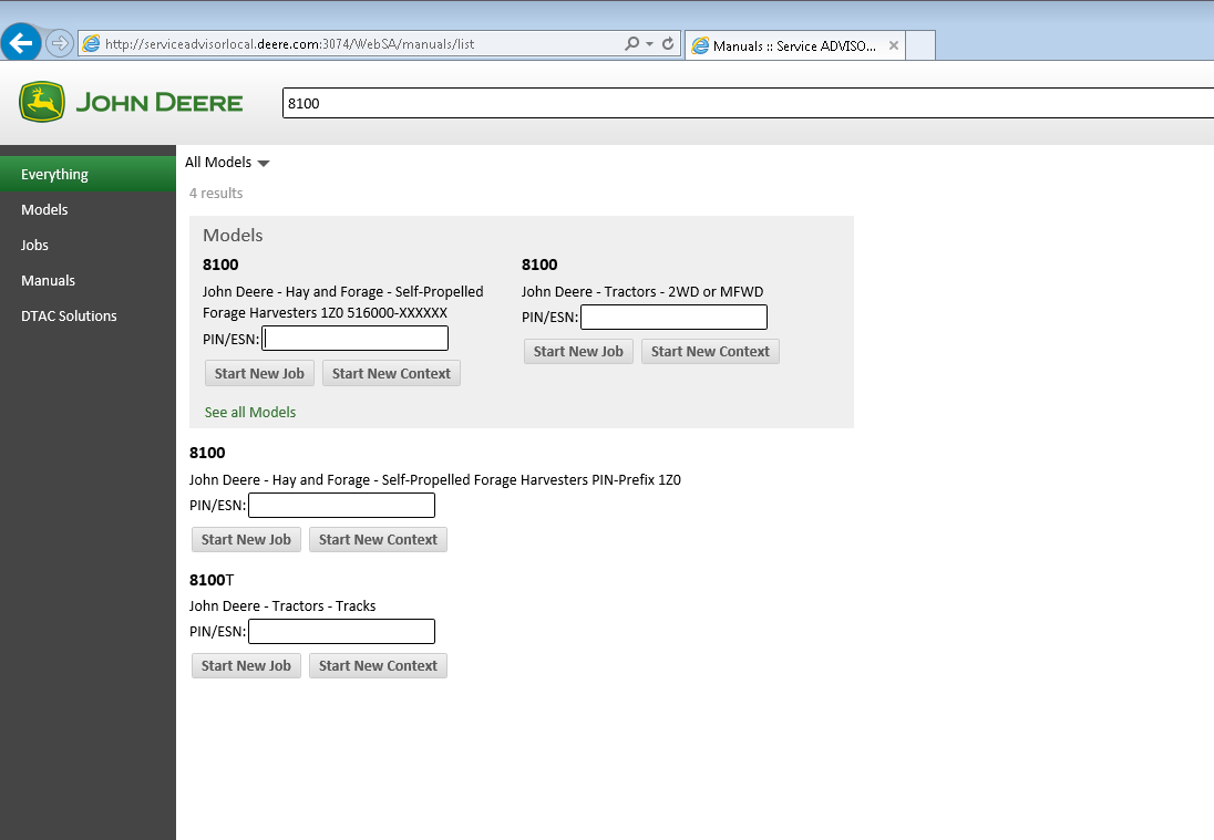 John Deere Service Advisor 5.4.84 Agriculture & Turf Equipment 03.2026