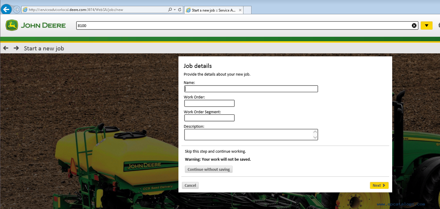 John Deere Service Advisor 5.4.84 Agriculture & Turf Equipment 03.2026