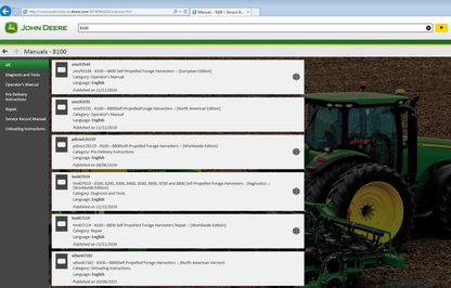 John Deere Service Advisor 5.4.84 Agriculture & Turf Equipment 03.2026