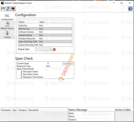 Commins Holset Turbo E-Tool 2.0 – VGT Calibration & Turbocharger Diagnostics Software