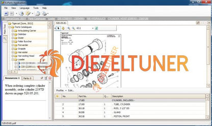 Tigercat Spare Parts Catalog – Full EPC 06.2026 (VMware)