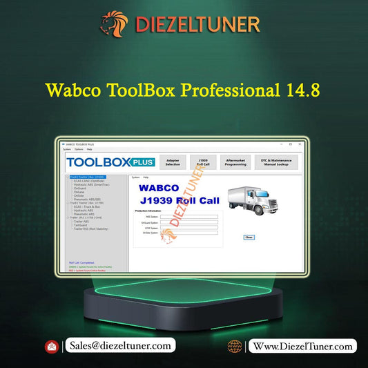 Wabco ToolBox Professional 14.8 + ECAS CAN2 v3.00